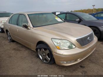  Salvage Lexus LS