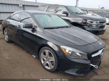  Salvage Mercedes-Benz Cla-class