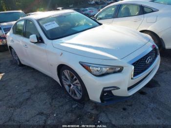  Salvage INFINITI Q50