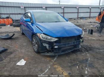  Salvage Hyundai ELANTRA