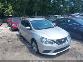  Salvage Nissan Sentra