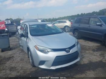  Salvage Toyota Corolla