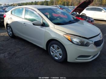  Salvage Kia Forte