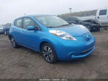  Salvage Nissan LEAF