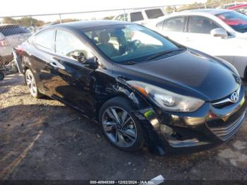  Salvage Hyundai ELANTRA