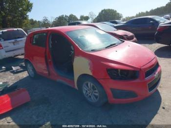  Salvage Chevrolet Sonic