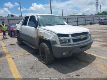  Salvage Chevrolet Avalanche 2500