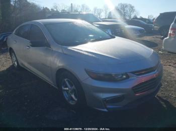  Salvage Chevrolet Malibu