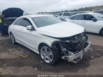  Salvage Mercedes-Benz Cla-class