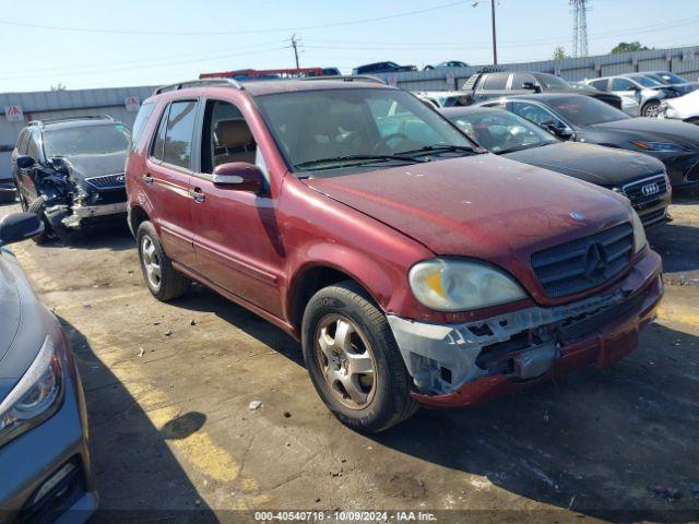  Salvage Mercedes-Benz M-Class