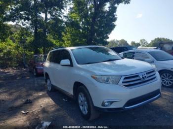  Salvage Toyota Highlander