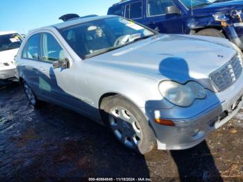  Salvage Mercedes-Benz C-Class