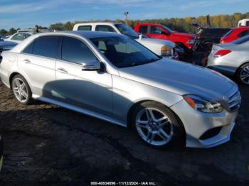  Salvage Mercedes-Benz E-Class