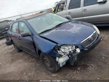  Salvage Toyota Corolla