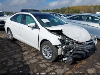  Salvage Toyota Camry