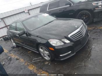  Salvage Mercedes-Benz E-Class