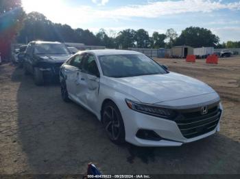  Salvage Honda Accord