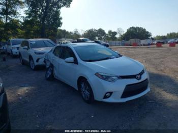  Salvage Toyota Corolla