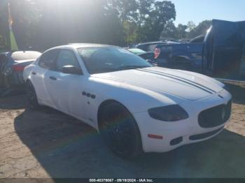  Salvage Maserati Quattroporte