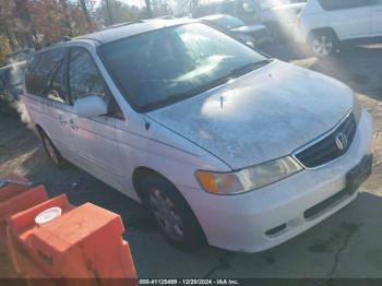  Salvage Honda Odyssey