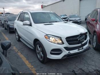  Salvage Mercedes-Benz GLE