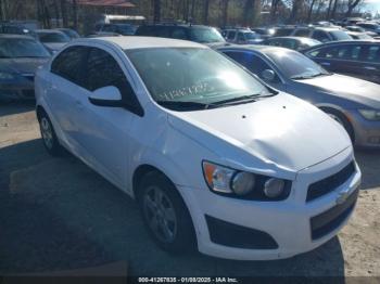  Salvage Chevrolet Sonic