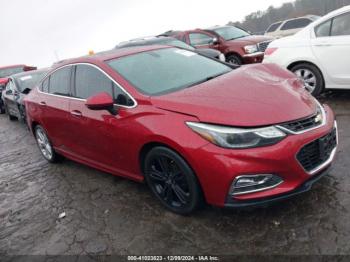  Salvage Chevrolet Cruze