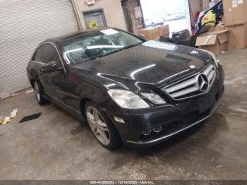  Salvage Mercedes-Benz E-Class