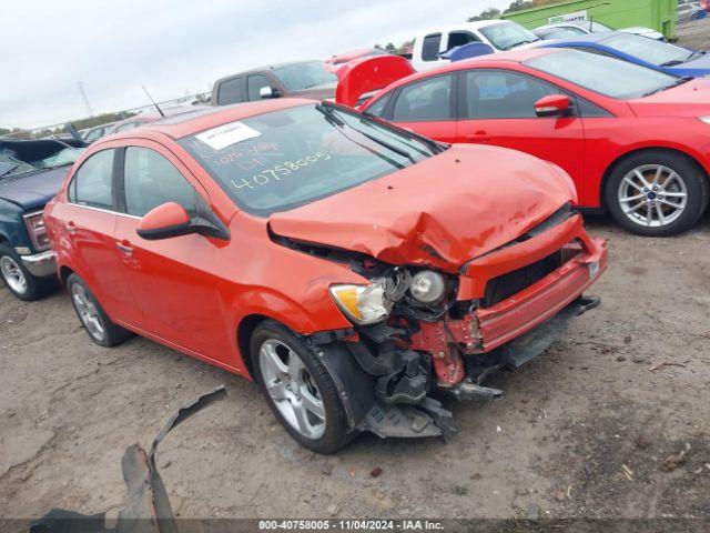  Salvage Chevrolet Sonic