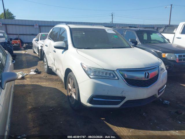  Salvage Acura MDX