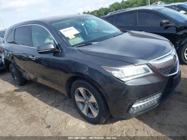  Salvage Acura MDX