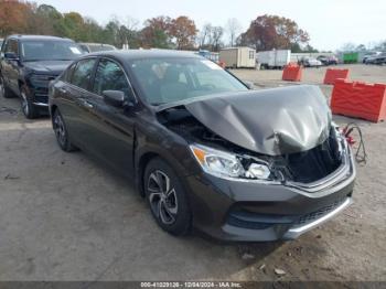  Salvage Honda Accord