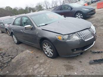  Salvage Lincoln MKZ