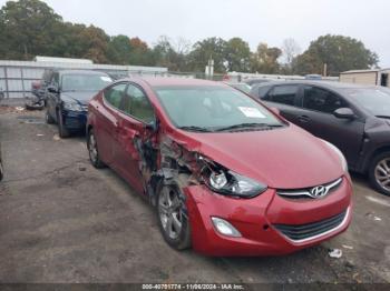  Salvage Hyundai ELANTRA