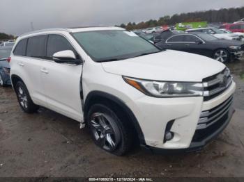  Salvage Toyota Highlander