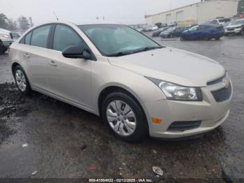  Salvage Chevrolet Cruze