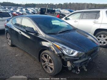  Salvage Hyundai ELANTRA