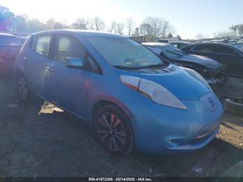  Salvage Nissan LEAF