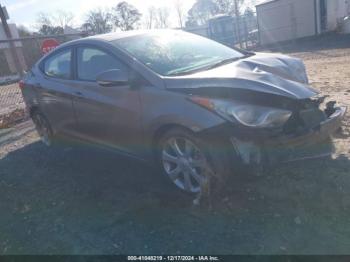  Salvage Hyundai ELANTRA