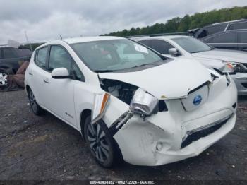  Salvage Nissan LEAF