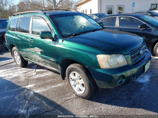  Salvage Toyota Highlander