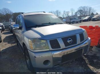  Salvage Nissan Armada