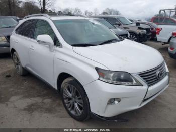  Salvage Lexus RX