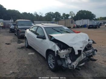  Salvage Pontiac G6