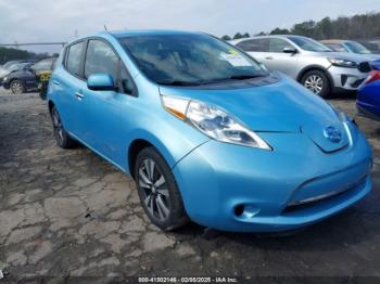  Salvage Nissan LEAF