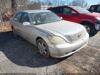  Salvage Lexus LS