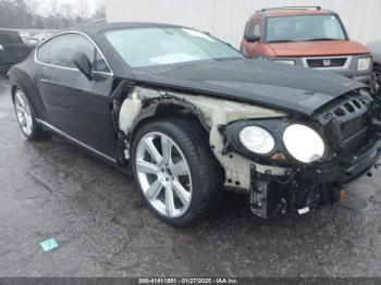  Salvage Bentley Continental Gt