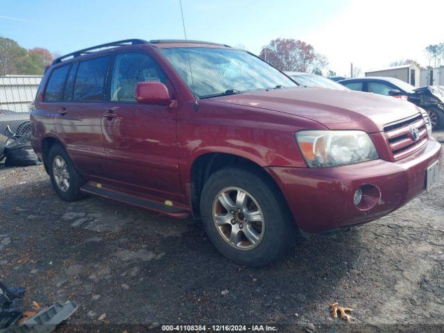  Salvage Toyota Highlander