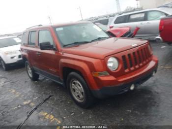  Salvage Jeep Patriot