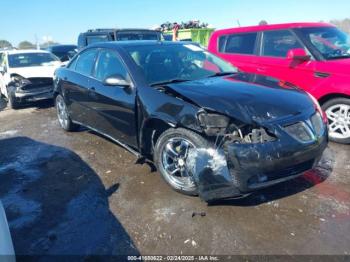  Salvage Pontiac G6